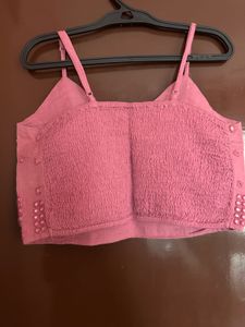 Zudio Pink Strappy Top