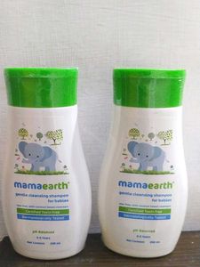 Mamaearth Gentle Cleansing Shampoo For Baby Pack 2