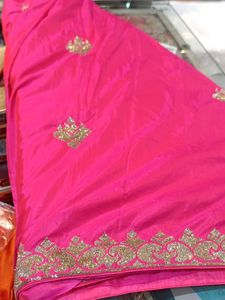 Elegant Pink Saree