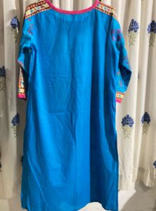 Floral printed cotton Kurta