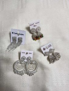 Beautiful Earings Pack Of 4