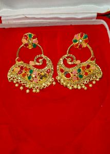 Earings Rajasthani &Kundan