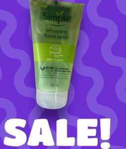 simple face wash