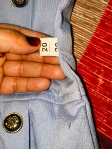 Cute Baby Blue Romper