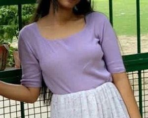 Lavender Top💜 With Beautiful Skirt🌸