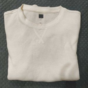 ✨ Uniqlo Premium Waffle-Knit Long Sleeve