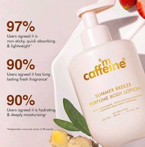 Caffeine Summer Breeze Lotion