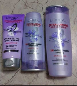 Shampoo & Conditioner & Night Cream