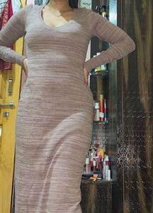 Vero Moda Long Wollen Dress