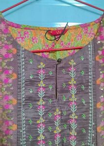 Beautiful Floral Print Kurti (W)