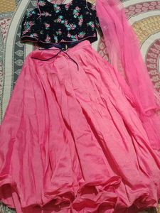 Pink Lehenga Choli Set