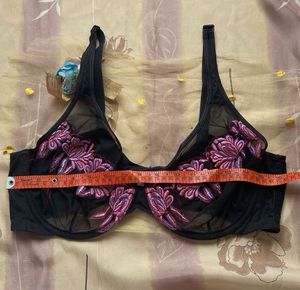 Pluse Size See Through Bra
