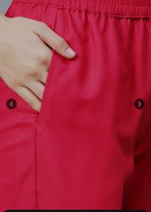 Myntra brand Floral Red Kurta Set