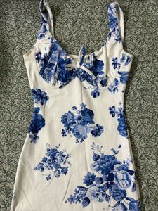 ⋆ 𐙚 ̊. Floral Print Mini Dress