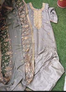 Elegant Embroidered Kurta Set