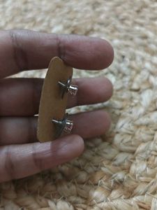 92.5 | Silver Cute Pink Stud Earrings South Scre