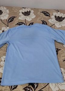 Blue Printed T Shirt