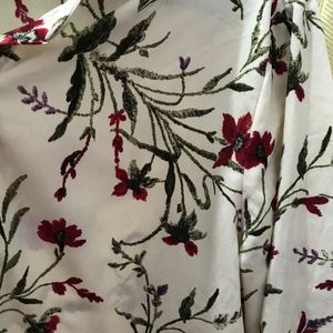 Floral Korean Top
