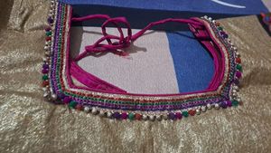 Pink Beautiful Saree With Broad Border
