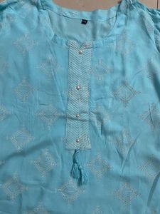 Sky Blue 3-Piece Suit Set