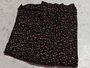 Floral Print Scarf Or Dupatta