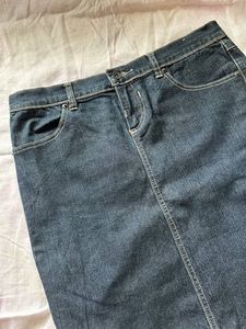 Denim Mini Skirt