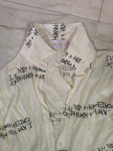 Statement Button-Down Shirt