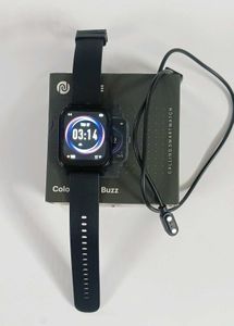 Noise Colorfit Icon Buzz Smartwatch(Jet Black)