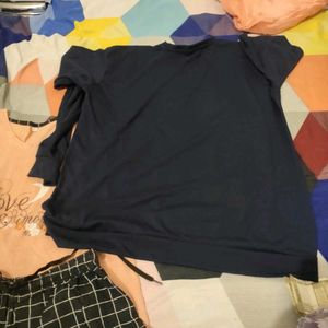 t-shirt and shorts