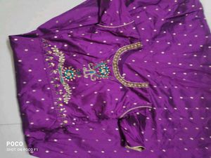 Elegant Purple Kurta Set
