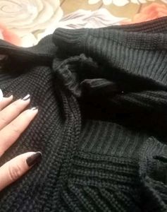 New Branded Black Cardigan