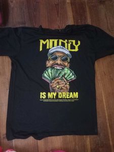 Black &#39;Money&#39; T-Shirt