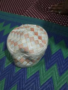 Elegant Embroidered Prayer Cap