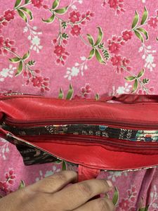 Funky Graphic Print Tote Bag