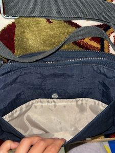 Kipling Blue Dark Medium Sling Bag