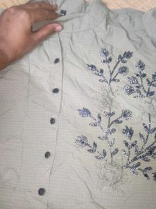 Embroidered Kurta Dress