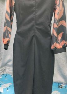 Elegant Black Sheath Dress