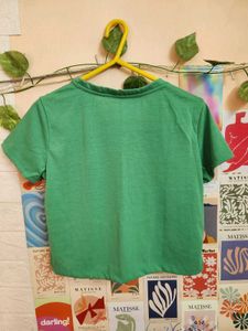 Cute Green Graphic Tee