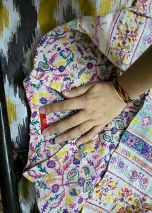 Floral Print Kurta