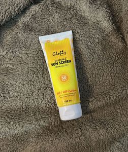Glosika Sunscreen SPF 50 only one time used