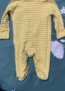 Cute Striped Baby Romper