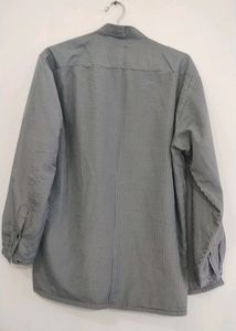 Shirt For Men Cotton Outside And Woolen Inside