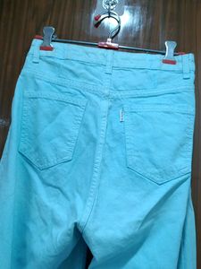 Light Blue Wide Leg Jeans