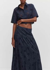 Schifilli Navy Blue Top