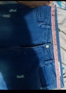 Skinny Ribbed Jeans