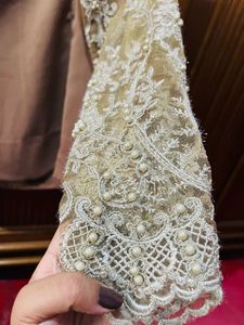 Women Net Embroidered Top
