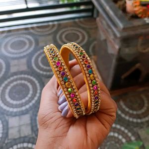 2.6 Size Multi Colour Bangles
