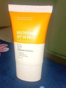 Dermatouch Multivitamin SPF 50 Sunscreen