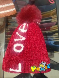 Kids woolen cap (Soft furr inside)