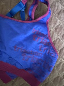 Blue &amp; Pink Sports Bra